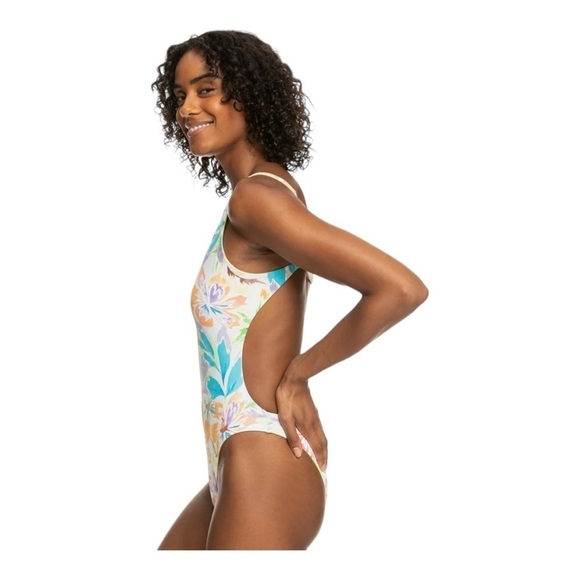 Roxy Retro Revo Reversible One Piece Swimsuit NWT - Picture 2 of 5